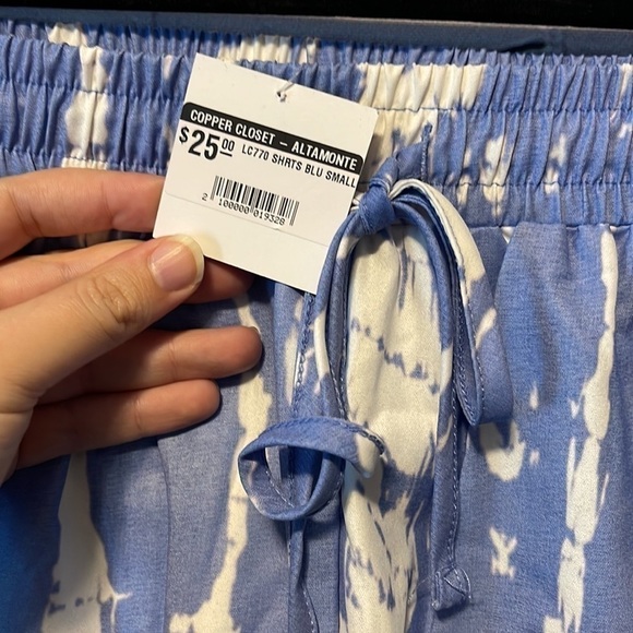 TIE Dye Shorts Size Small Elastic Stretchy Beach - Picture 3 of 6